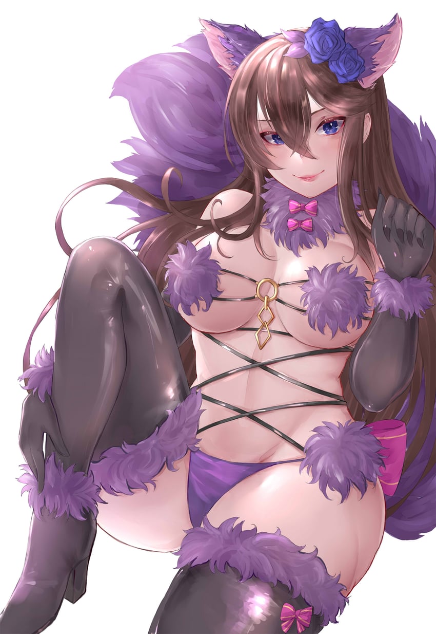 mash kyrielight and rosetta (fate and 2 more) drawn by joshjostar0729