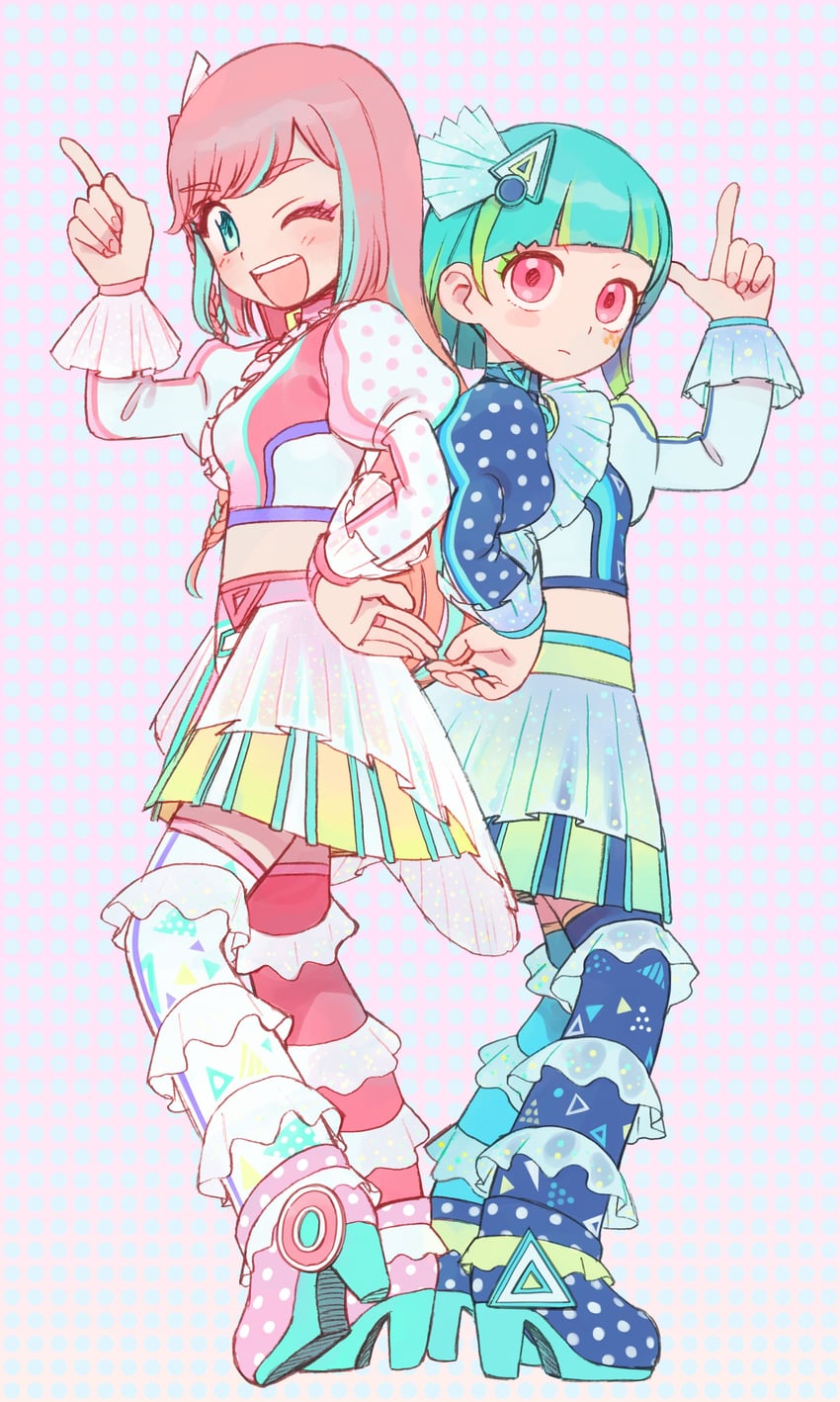 omega auru and hibino matsuri (pretty series and 1 more) drawn by tsukiyo_michi