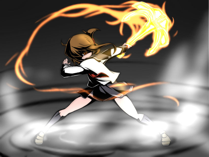 inazuma and plasma-chan (kantai collection) drawn by tsukushi_(741789)