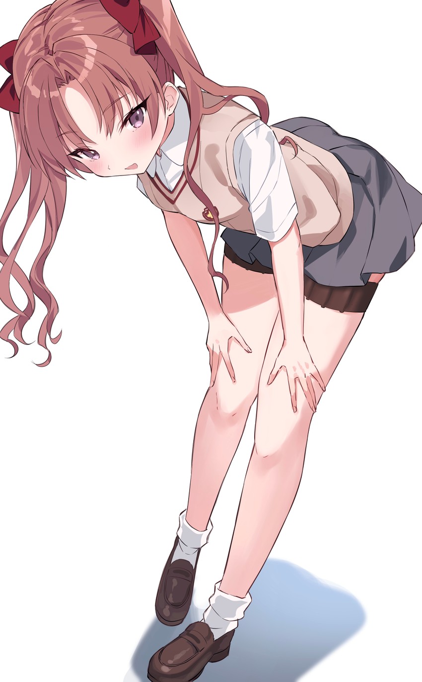 shirai kuroko (toaru majutsu no index and 1 more) drawn by ponpon_nun