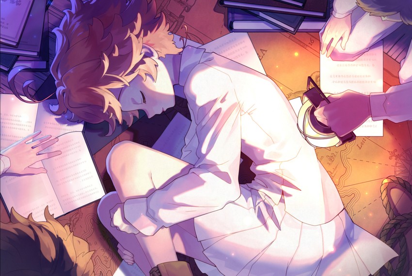 emma, norman, and ray (yakusoku no neverland) drawn by lilith-lily