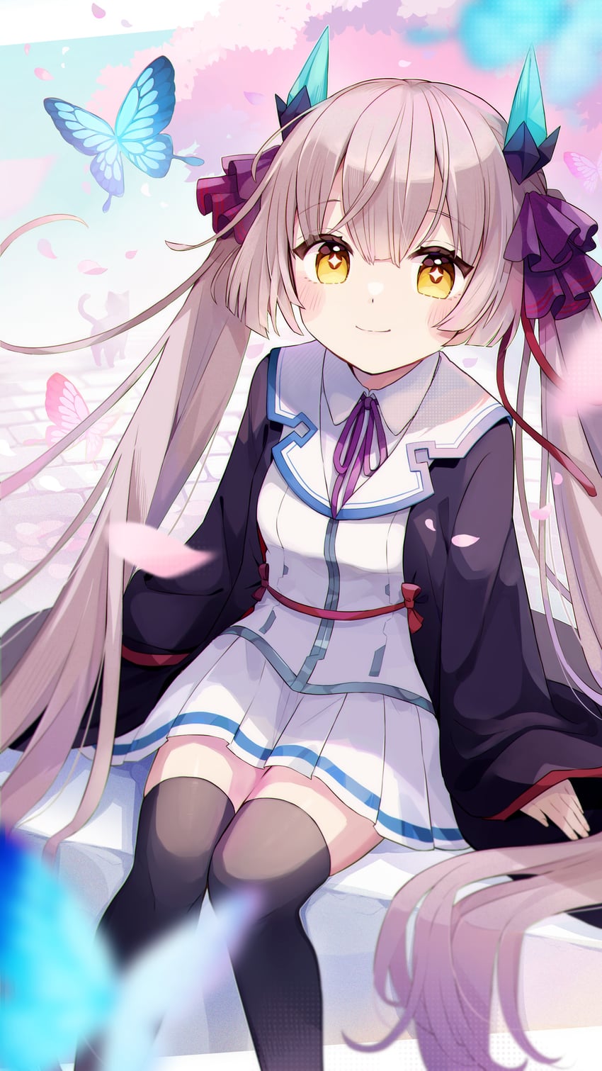 ogasawara hisame (heaven burns red) drawn by chon_(chon33v)