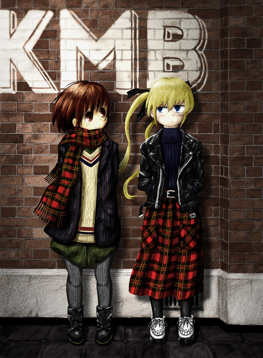 sonya and oribe yasuna (kill me baby) drawn by gishiki_(gshk)