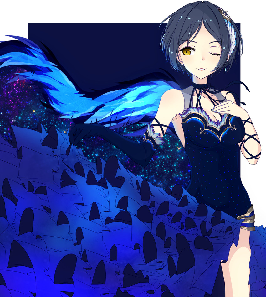 hayami kanade (idolmaster and 1 more) drawn by su_roron