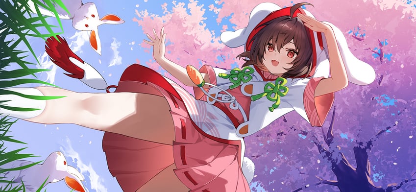 inaba tewi (touhou and 1 more) drawn by amagasa_yun