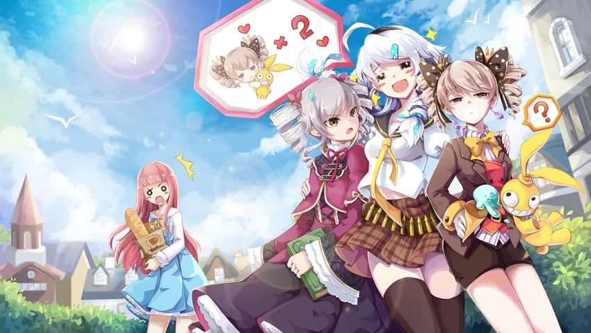 kiana kaslana, bronya zaychik, nikki, homu, and pata (honkai and 3 more)