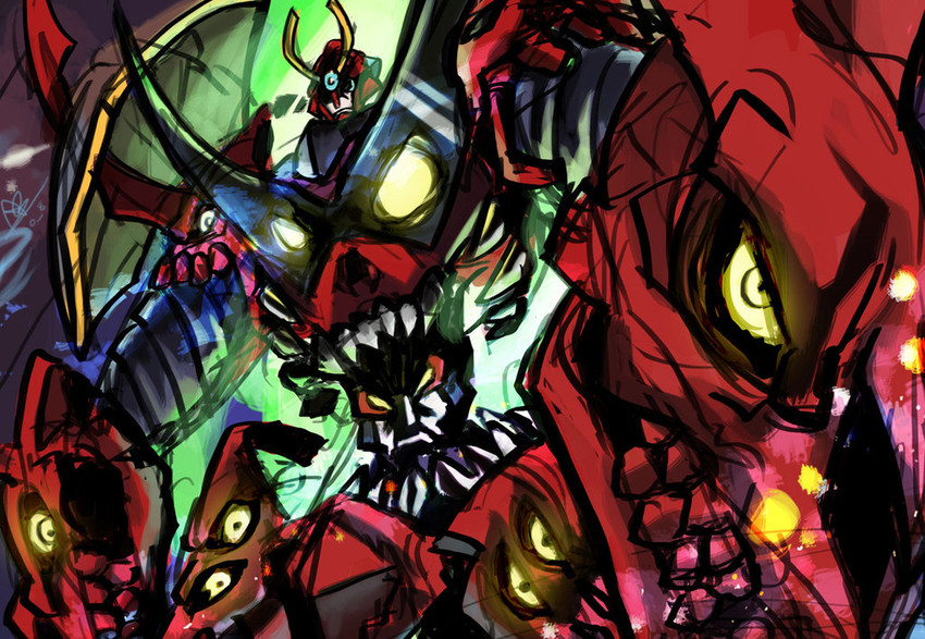 tengen toppa gurren lagann drawn by alex_ahad