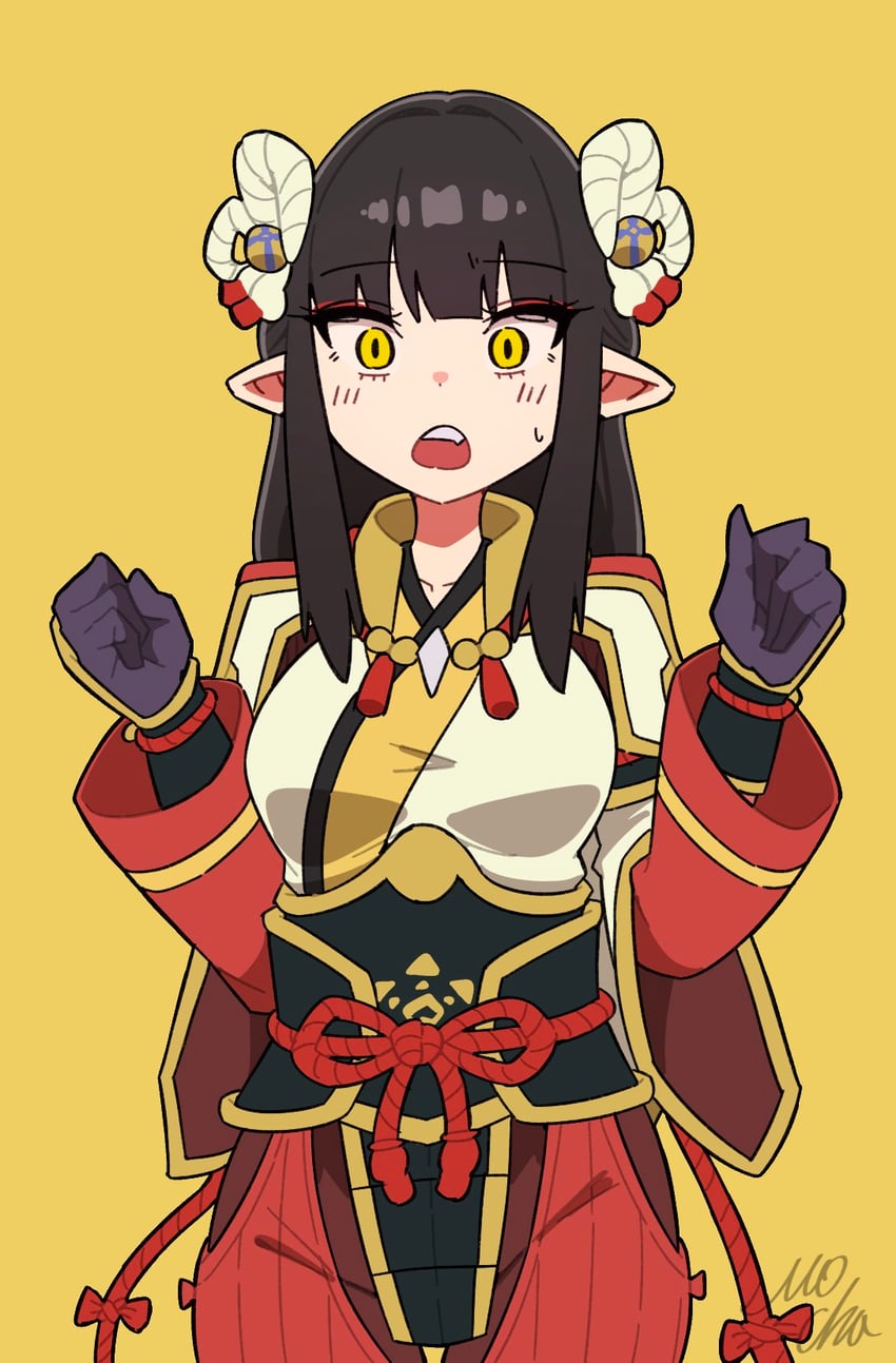 minoto (monster hunter and 1 more) drawn by mocha_mh
