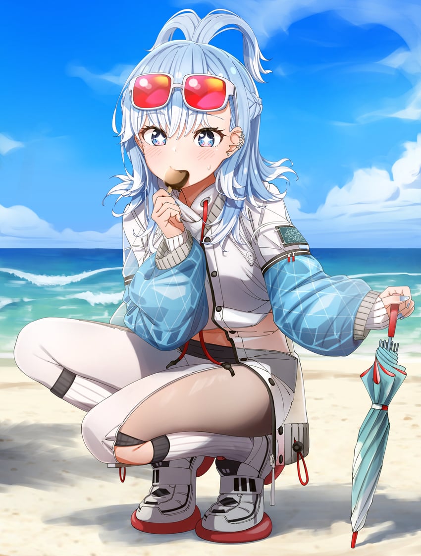 kobo kanaeru (hololive and 1 more) drawn by shinomu_(cinomoon)