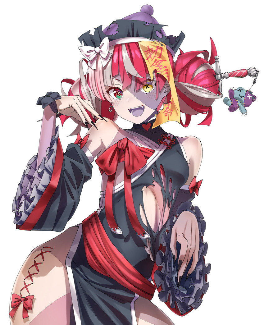 kureiji ollie and udin (hololive and 1 more) drawn by shinomu_(cinomoon)