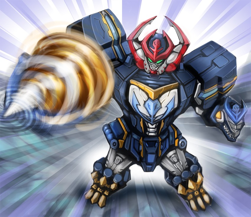 gouzyuujin (super sentai and 1 more) drawn by 1041_(toshikazu)
