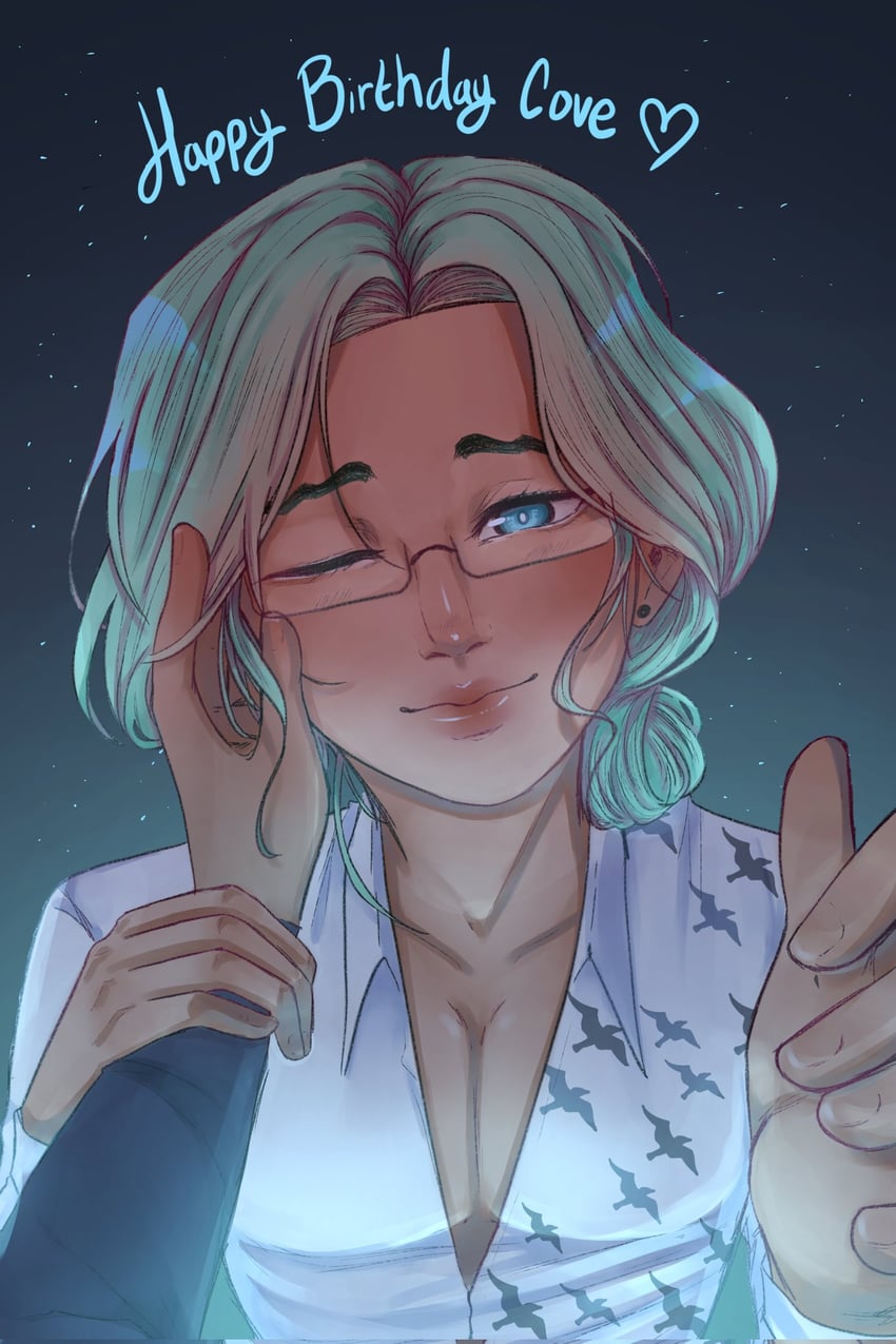 cove holden and main character (our life: beginnings and always) drawn by neutralartist