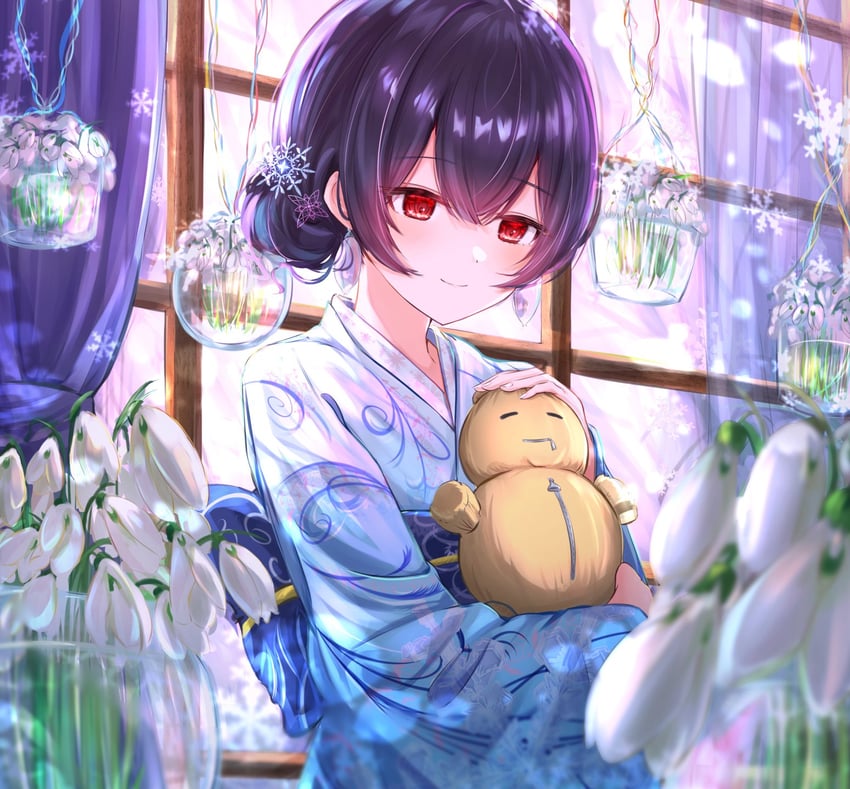 morino rinze (idolmaster and 1 more) drawn by sky_cappuccino