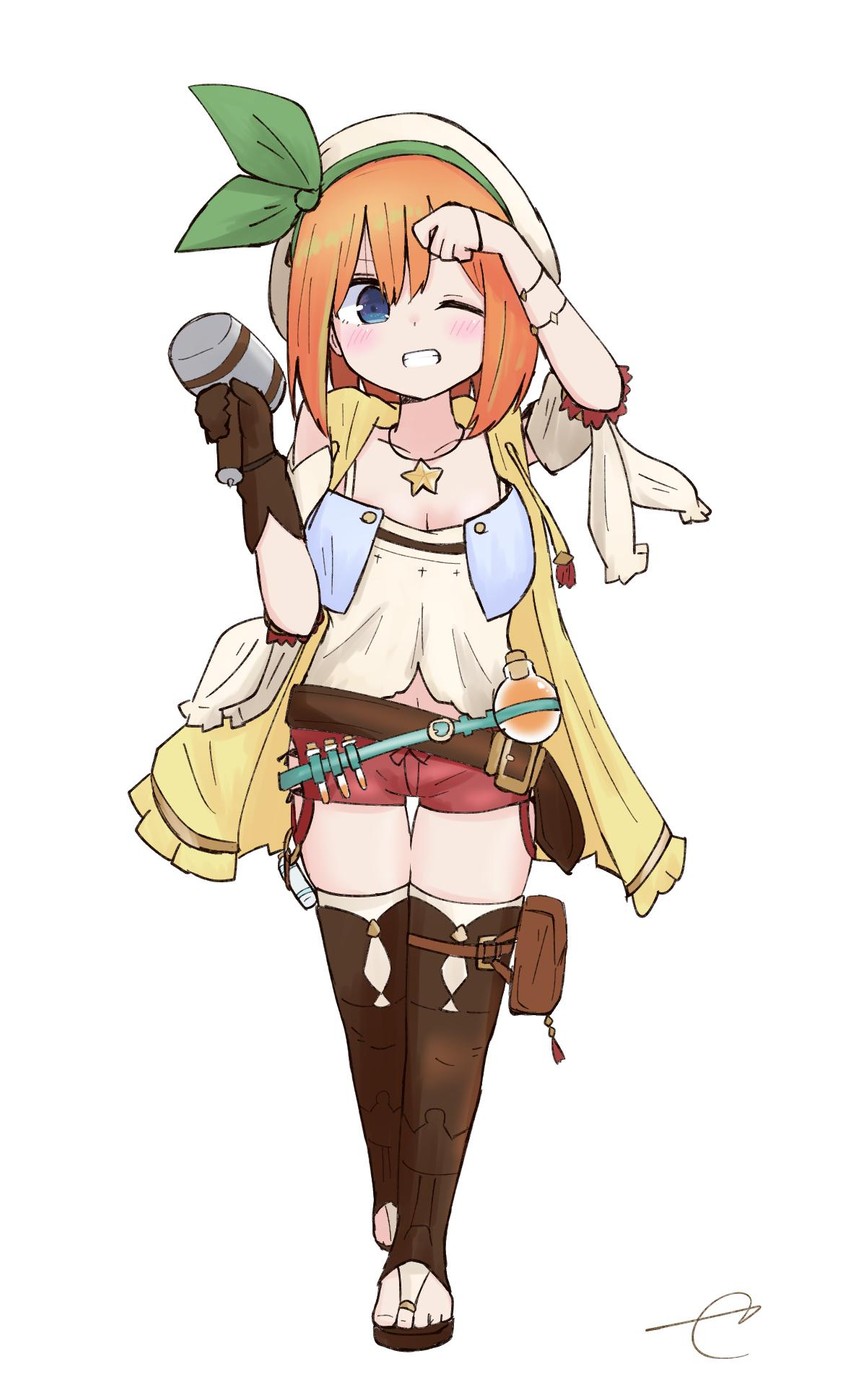 reisalin stout and nakano yotsuba (go-toubun no hanayome and 3 more) drawn by kujou_karasuma