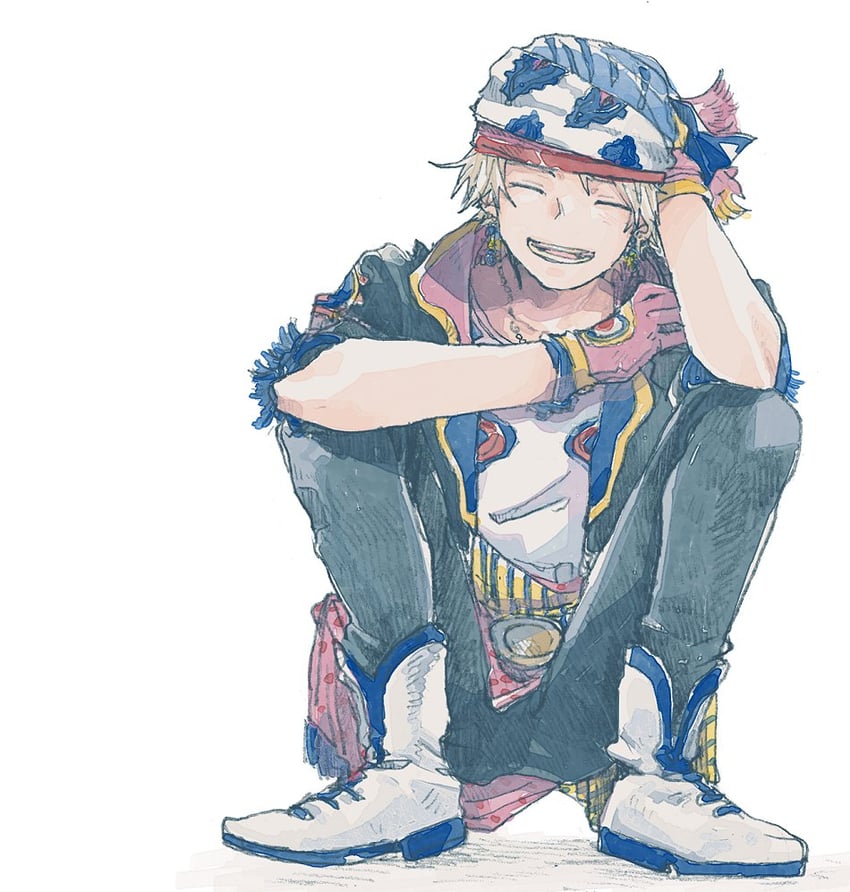 locke cole (final fantasy and 1 more) drawn by michibata_65