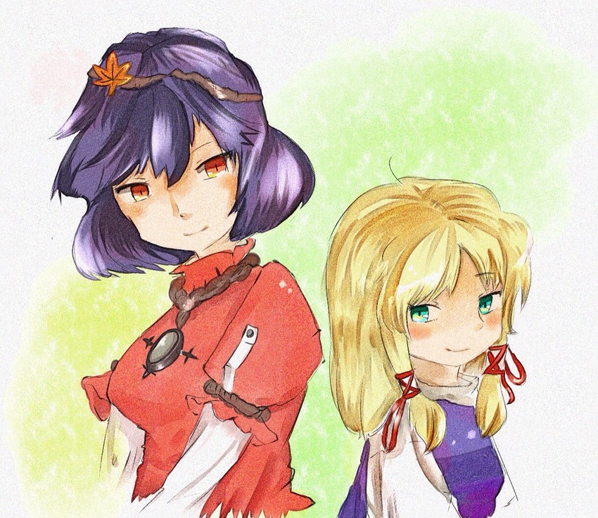 moriya suwako and yasaka kanako (touhou) drawn by ryu_(17569823)