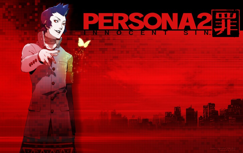 mishina eikichi (persona and 2 more) drawn by soejima_shigenori