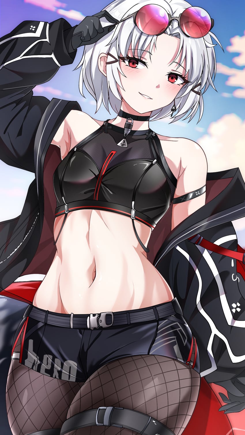 drake (goddess of victory: nikke) drawn by midori_(midori13579)