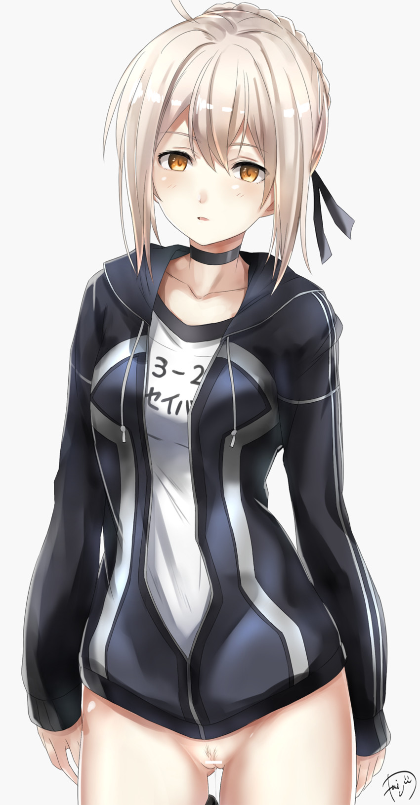 artoria pendragon and mysterious heroine x alter (fate and 1 more) drawn by daiji_pt