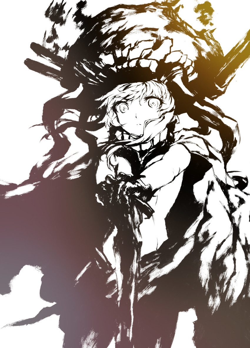 wo-class aircraft carrier (kantai collection) drawn by blew_andwhite