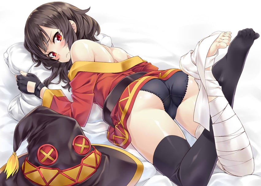 megumin (kono subarashii sekai ni shukufuku wo!) drawn by nagayori