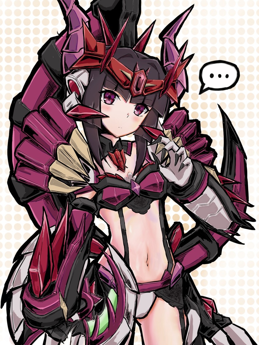 tsukuyomi shirabe (senki zesshou symphogear and 1 more) drawn by budesonide