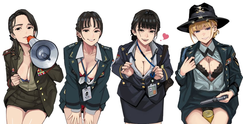 kim yo-jong (original and 1 more) drawn by wani_(perfect_han)