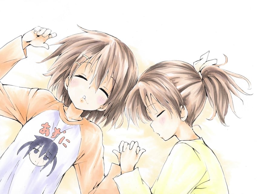 nakano azusa, hirasawa yui, and hirasawa ui (k-on!) drawn by shiki_59