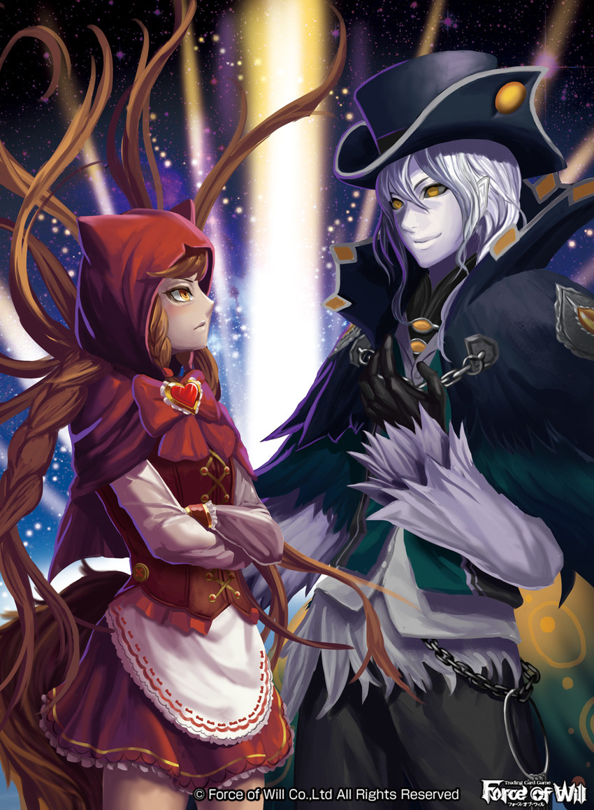nyarlathotep and umr at-tawil (force of will) drawn by ko-ran