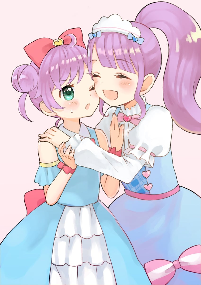 manaka laala and manaka non (pretty series and 1 more) drawn by jinno_(jin_c_kkry)