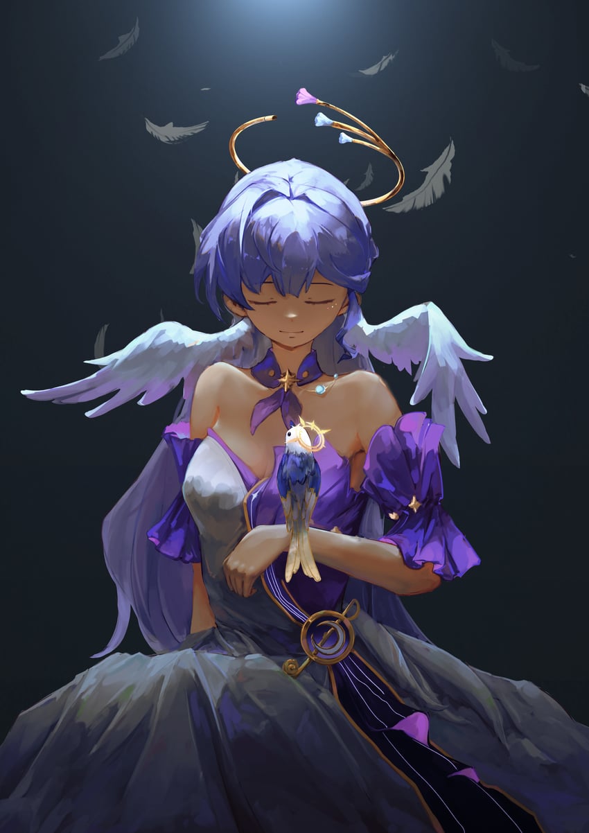 robin and sunday (honkai and 1 more) drawn by yingyingyingwobuyima