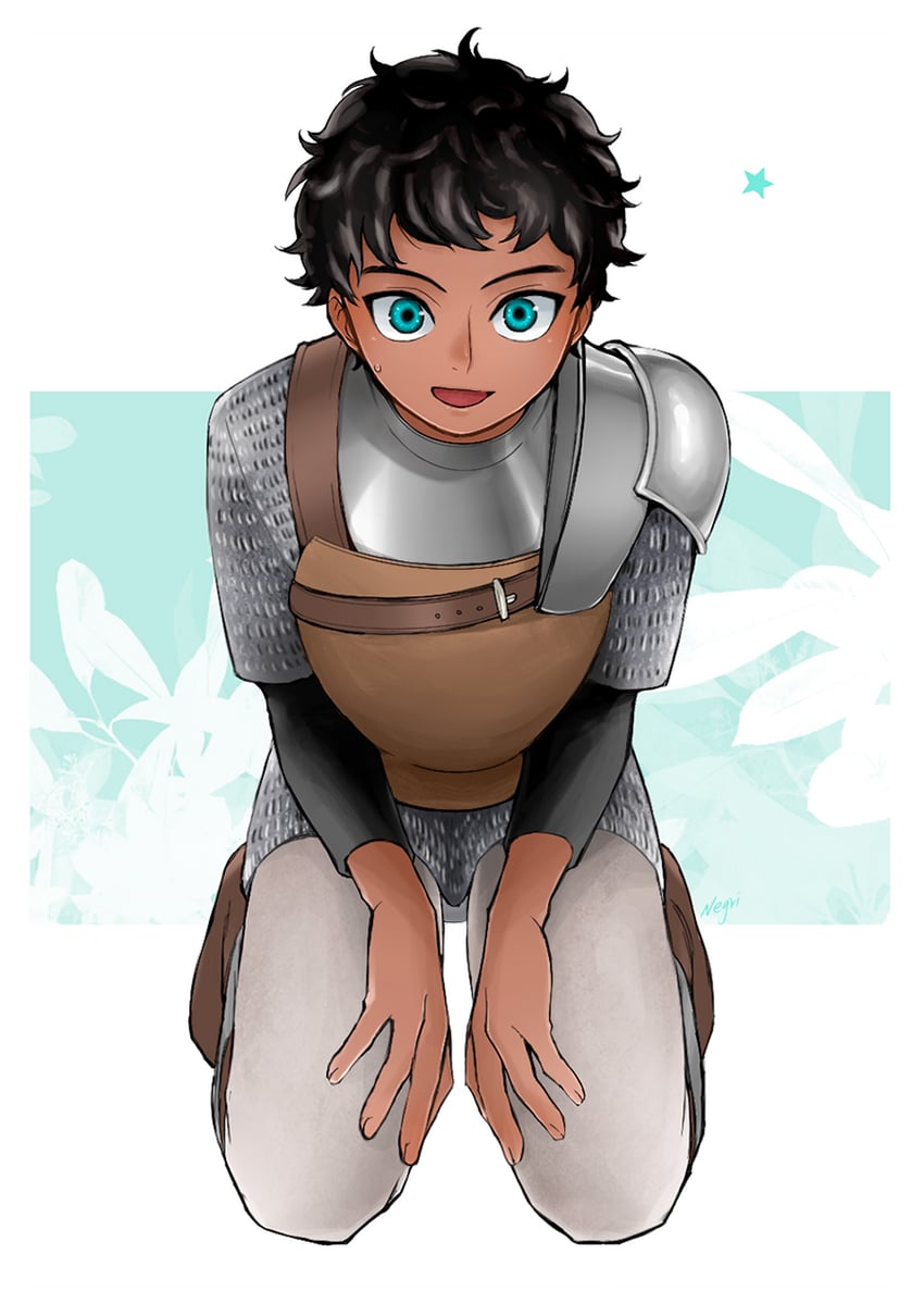 kabru (dungeon meshi) drawn by negri