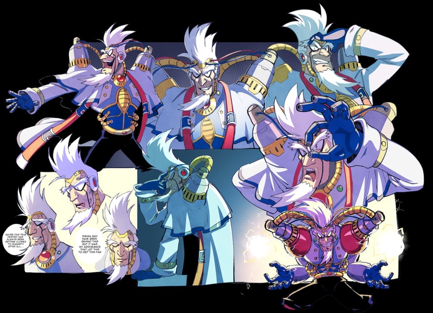 dr. doppler (mega man and 2 more) drawn by drawloverlala