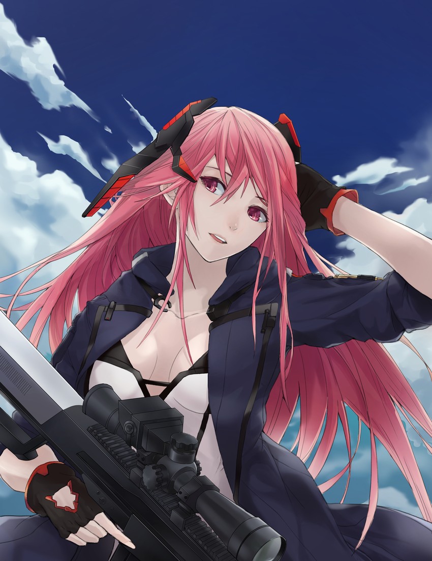 m82a1 (girls' frontline) drawn by ne.corn
