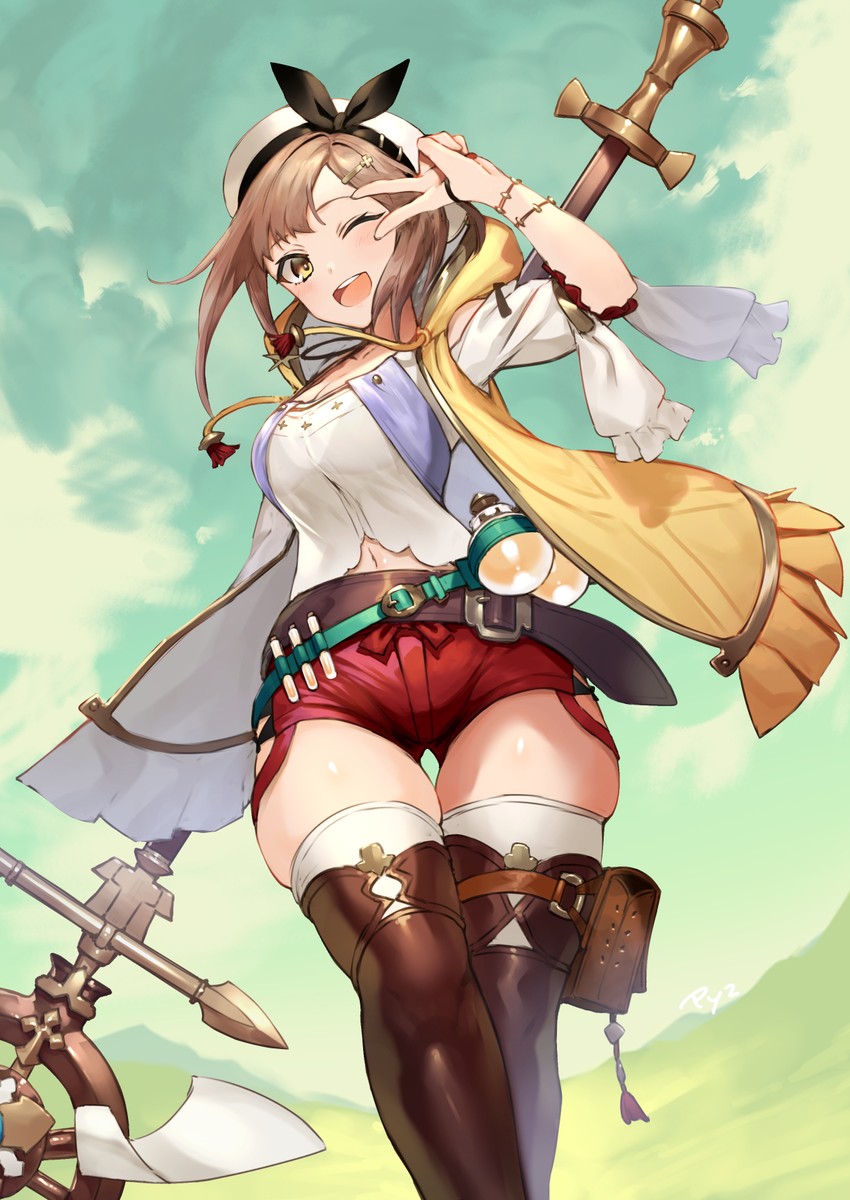 reisalin stout (atelier and 2 more) drawn by pyz_(cath_x_tech)