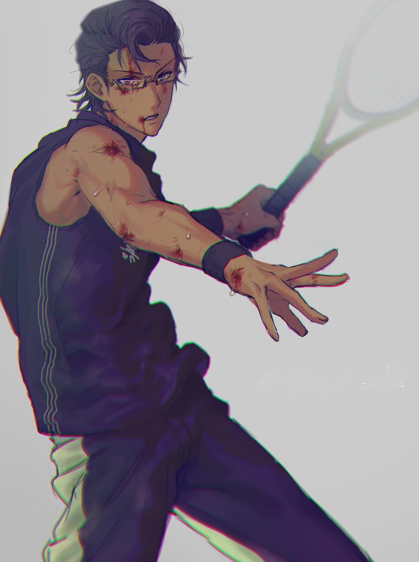 kite eishirou (tennis no ouji-sama) drawn by jiz_(pffbq)
