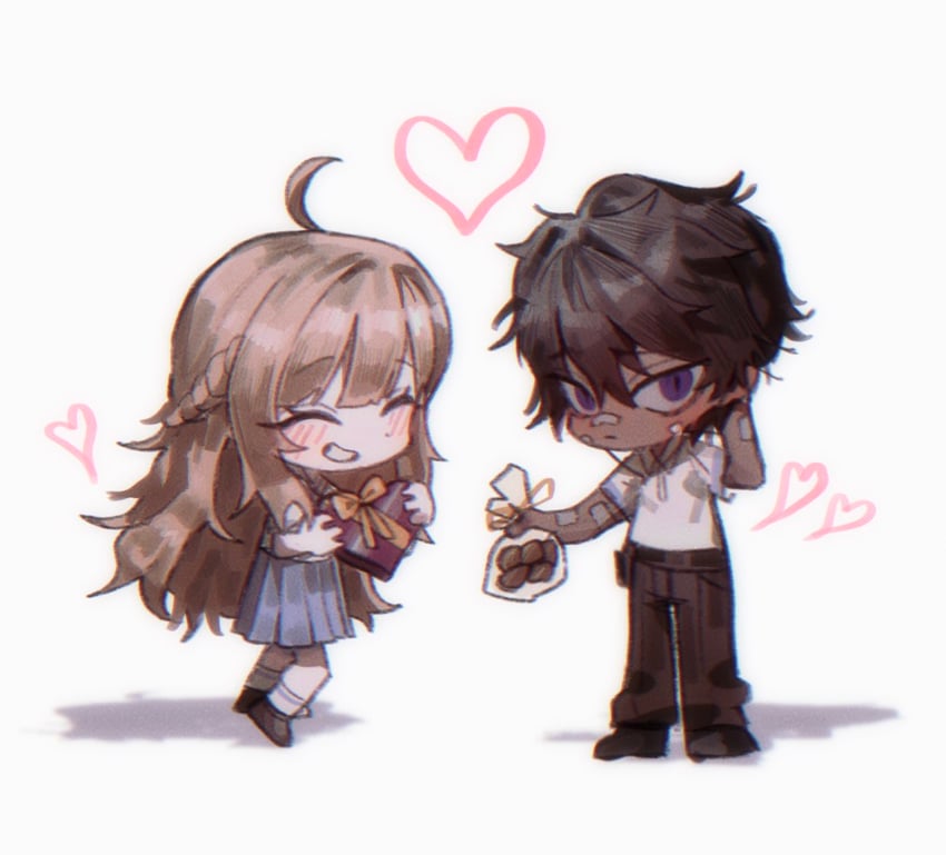 heathcliff and catherine (project moon and 1 more) drawn by chanil_(muexlku)
