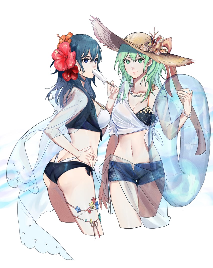 female byleth (fire emblem and 1 more) drawn by clovisxvii