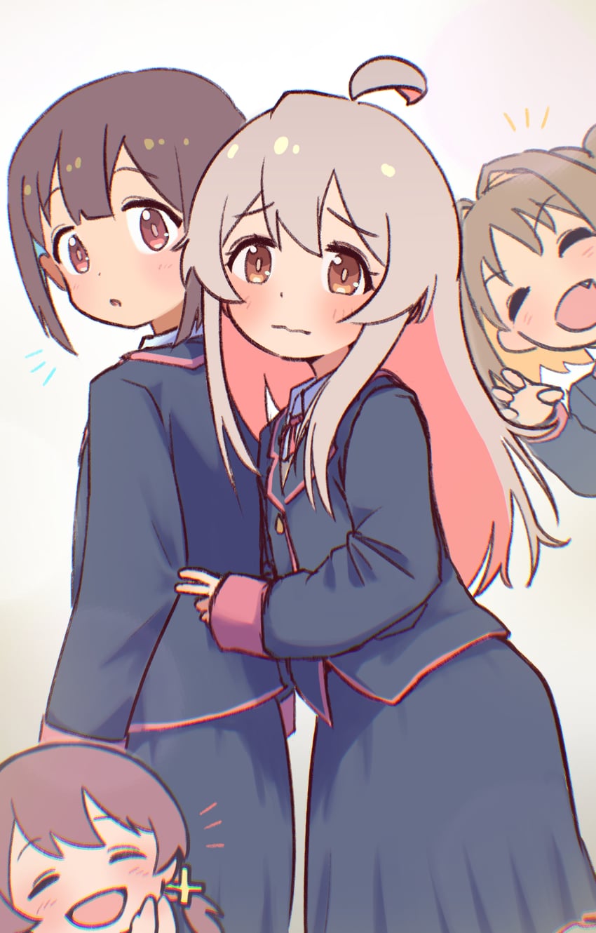 oyama mahiro, hozuki momiji, oka asahi, and murosaki miyo (onii-chan wa oshimai!) drawn by ponporu