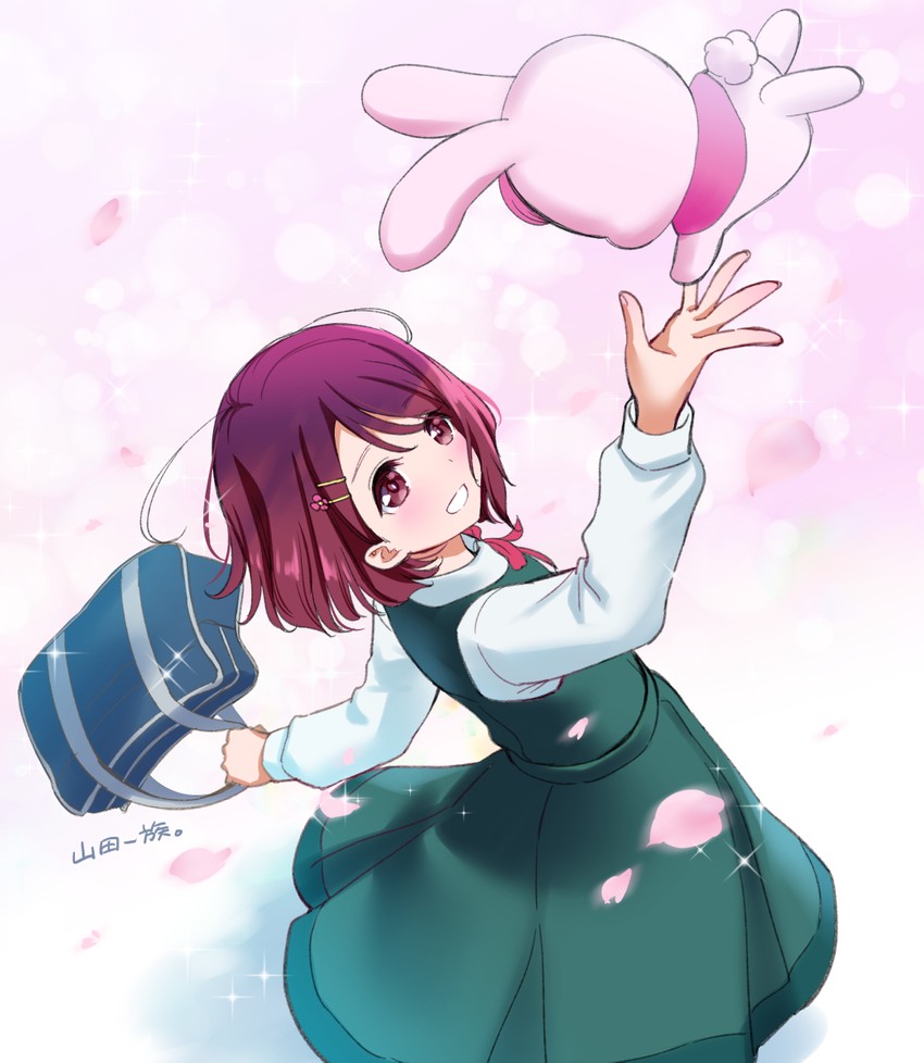hanadera nodoka and rabirin (precure and 1 more) drawn by yamada_ichizoku