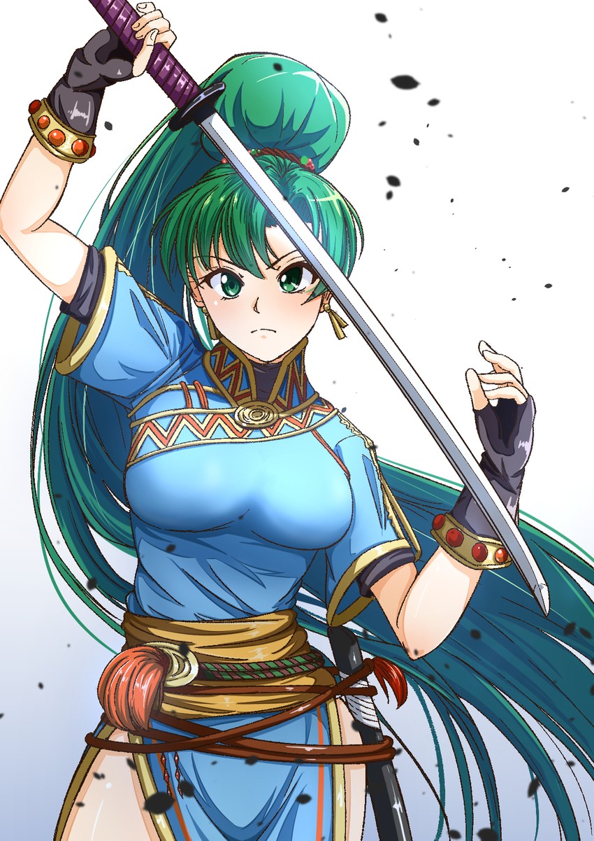 lyn (fire emblem and 1 more) drawn by boo_cipher