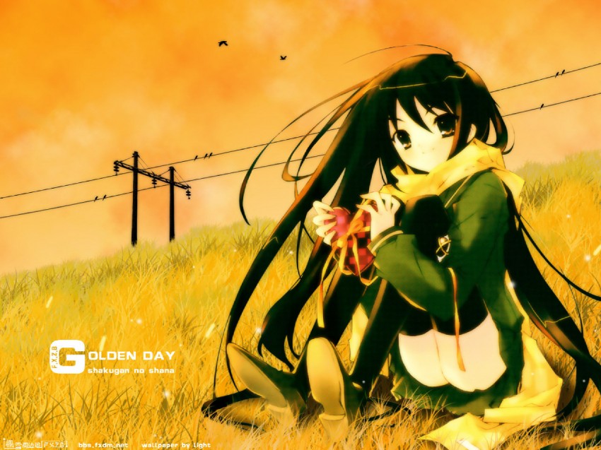 shana and alastor (shakugan no shana) drawn by ito_noizi