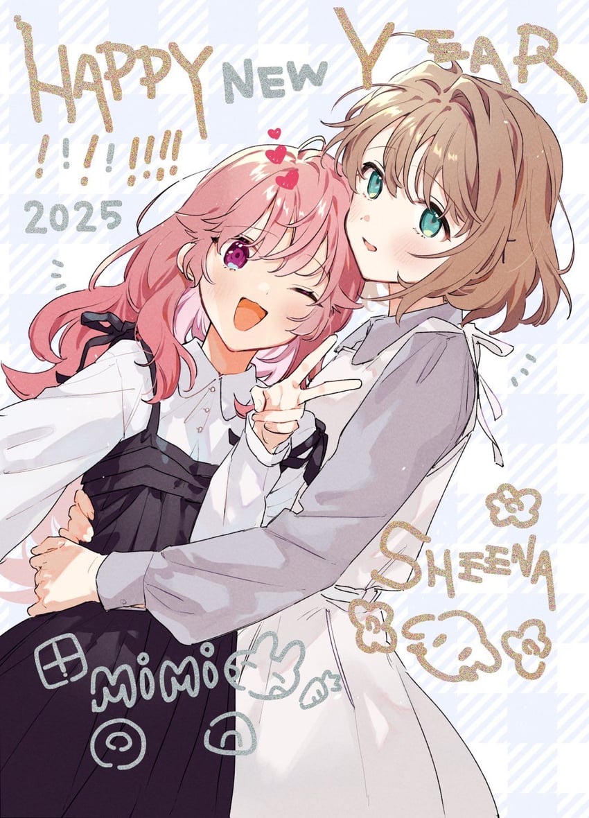kagari mimi and totsuki shiina (kimi ga shinu made koi wo shitai) drawn by aono_nachi