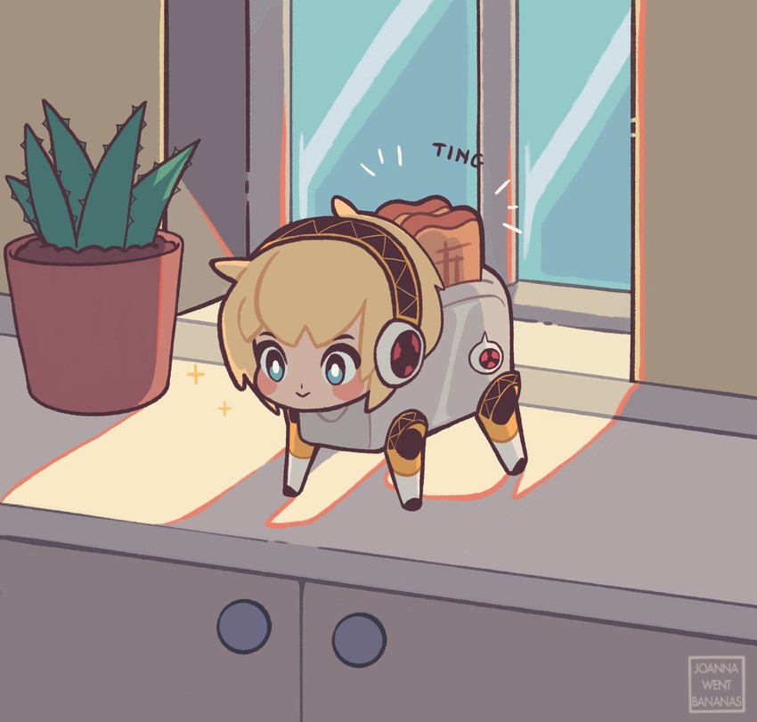 aigis and aegis (persona and 1 more) drawn by joanna_went_bananas