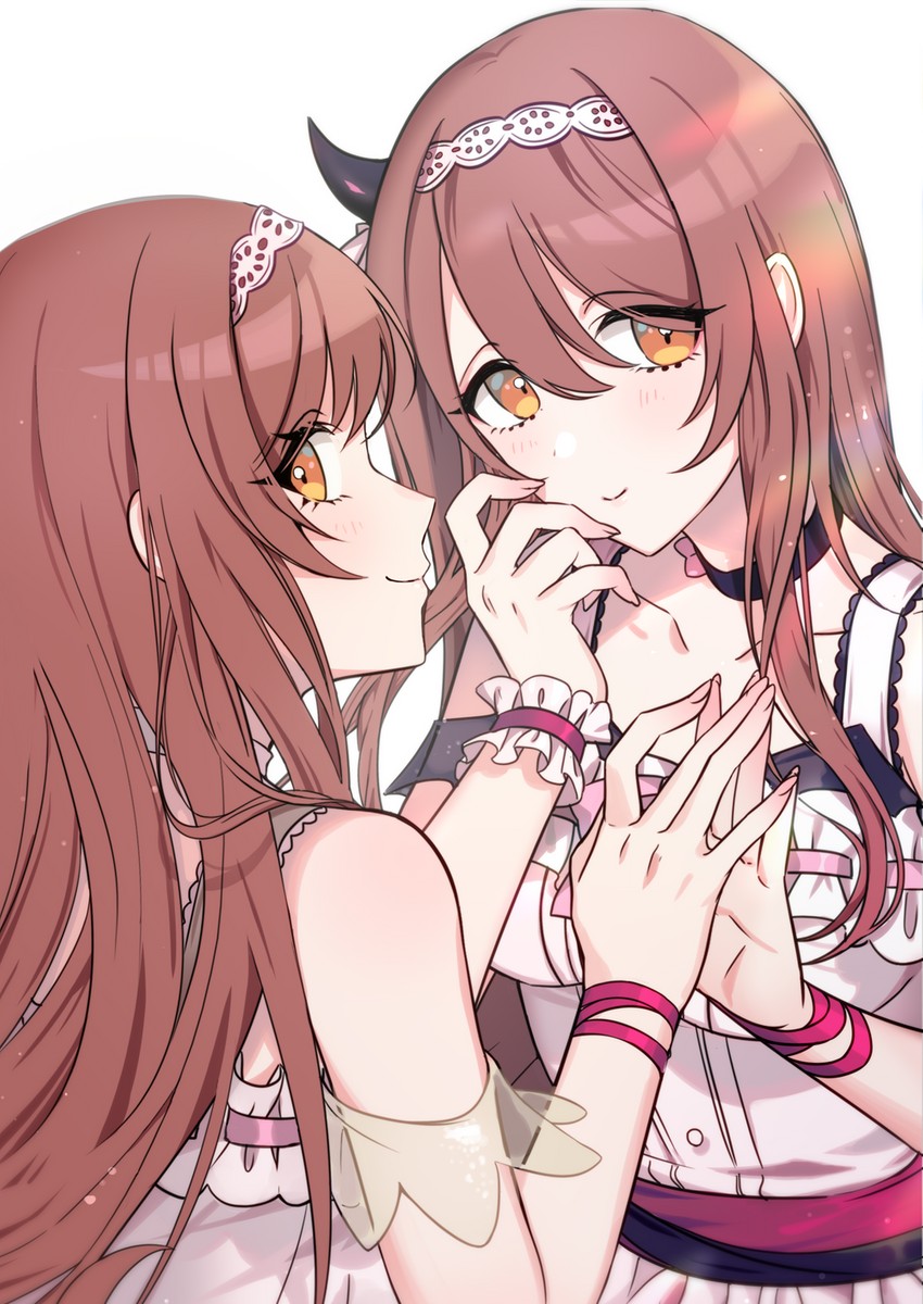 osaki amana and osaki tenka (idolmaster and 1 more) drawn by yuura