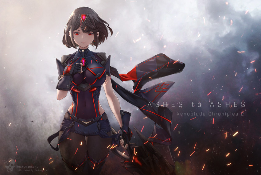 pyra (xenoblade chronicles and 2 more) drawn by lu_(pixiv20967832)