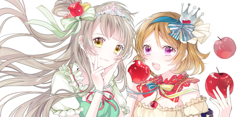 minami kotori and koizumi hanayo (love live! and 2 more) drawn by nennen