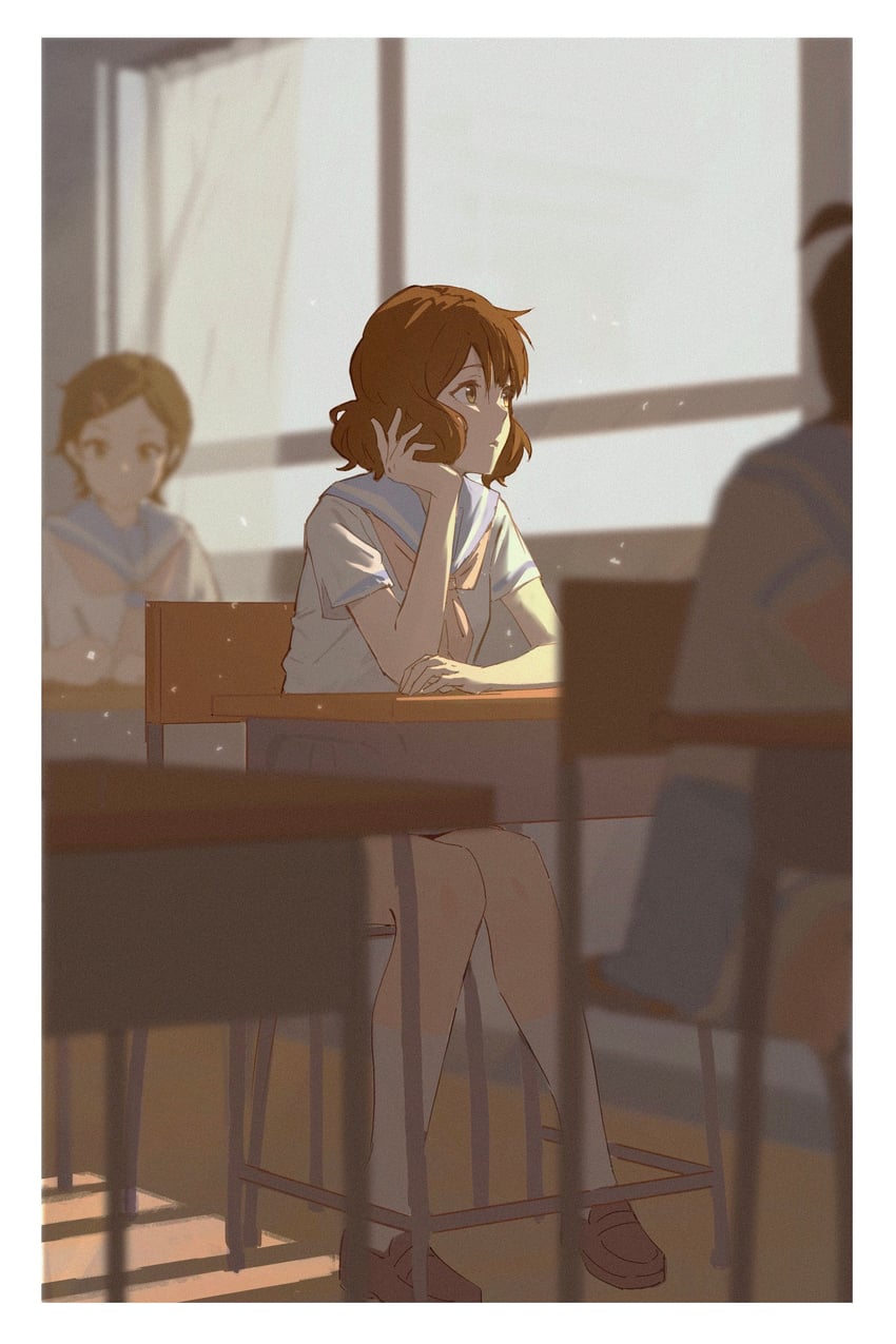 oumae kumiko and katou hazuki (hibike! euphonium) drawn by psylduck