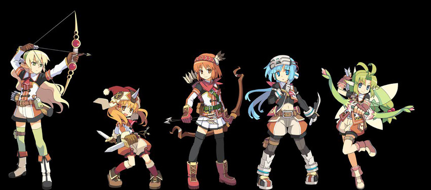 human, khulaz, fairy, elf, and gnome (ken to mahou to gakuen mono and 1 more)