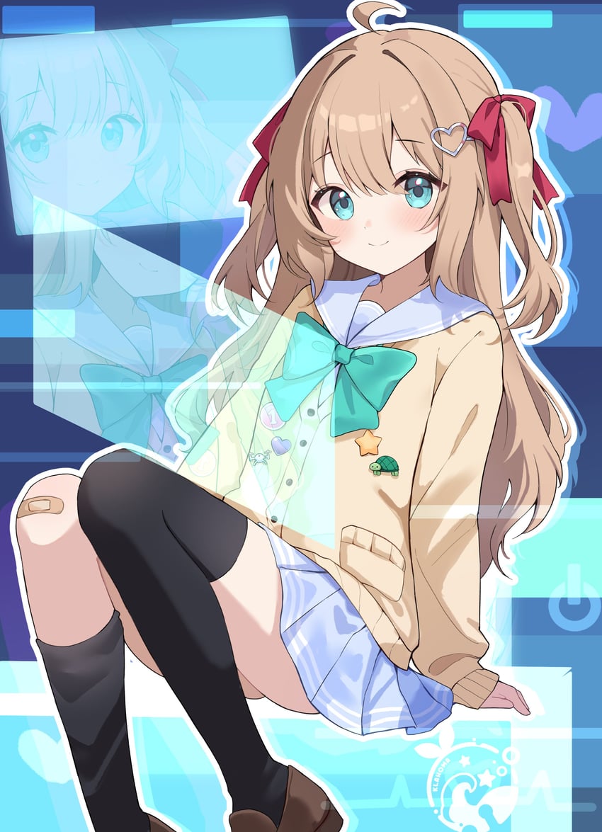 neuro-sama (vedal ai and 1 more) drawn by klahomavt